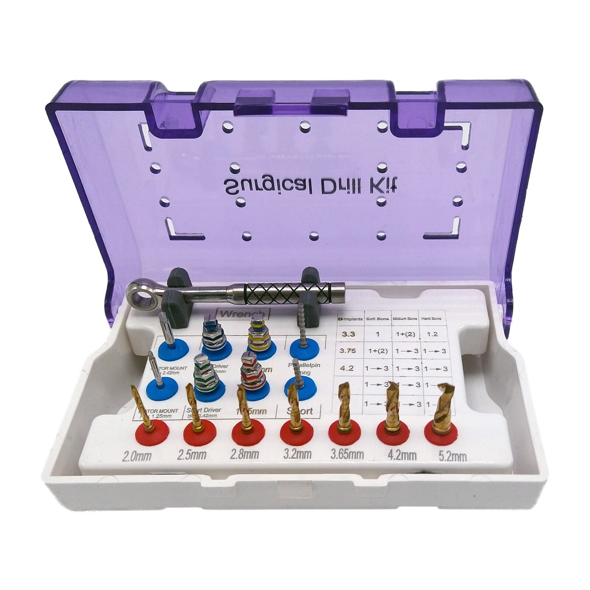 Dental Implant Surgical Drill Kit - Set Of 16 Pcs | eBay