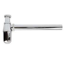 Sifone bottiglia ¼ cromato tubo di scarico per lavandino sotto lavabo cromato