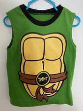 Teenage Mutant Ninja Turtles Sleeveless Tank Top Costume Size 4T TMNT