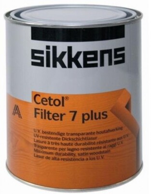Sikkens Cetol Filter 7 plus, 5 Liter, nussbaum 010, ''Long Life'' Dickschichtlasur