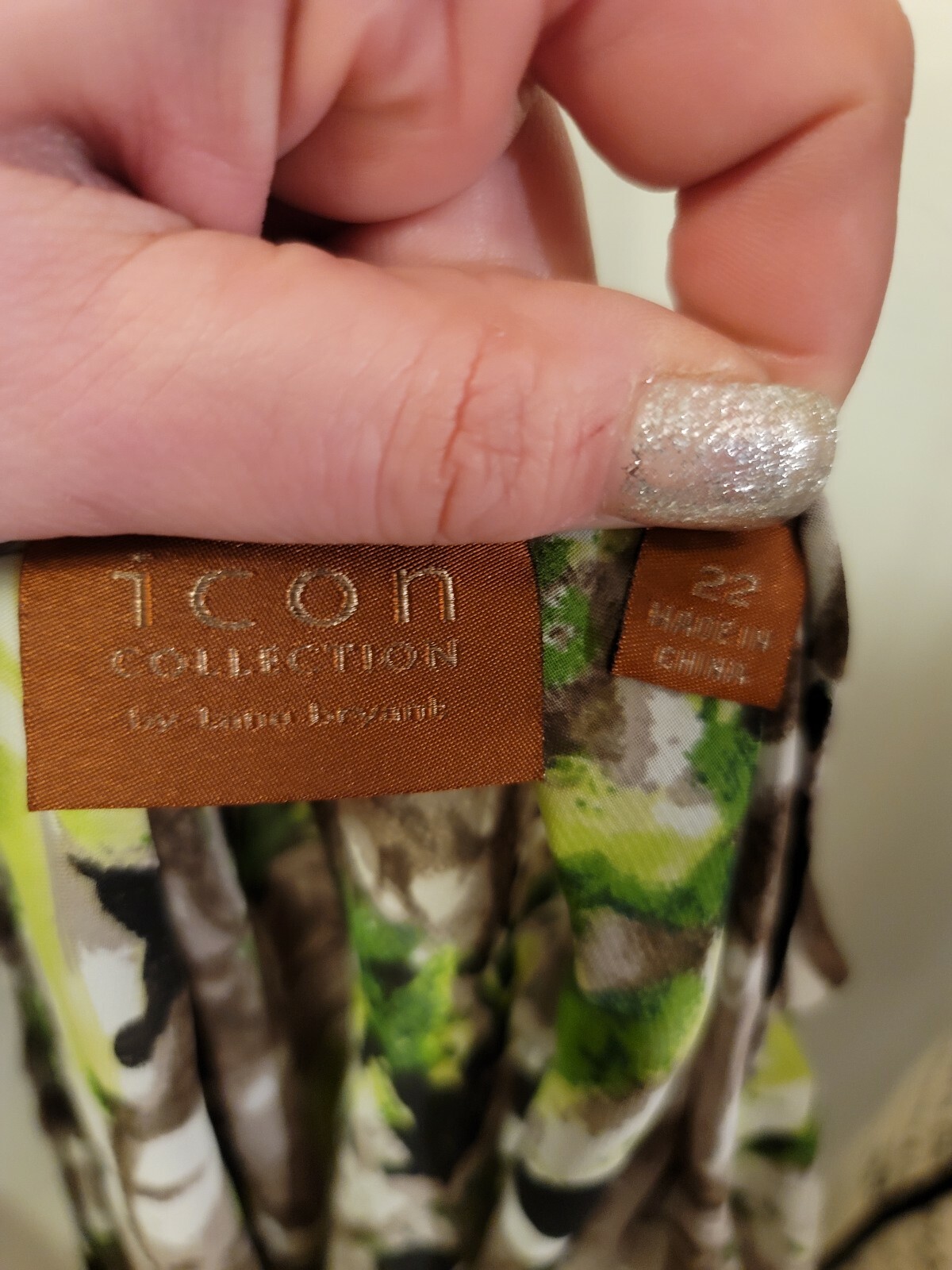 Icon Collection Multi-Colored Sheer Assymetrical … - image 5