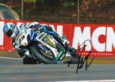 Tommy Hill Hand Signed Suzuki 7x5 Photo BSB 16.