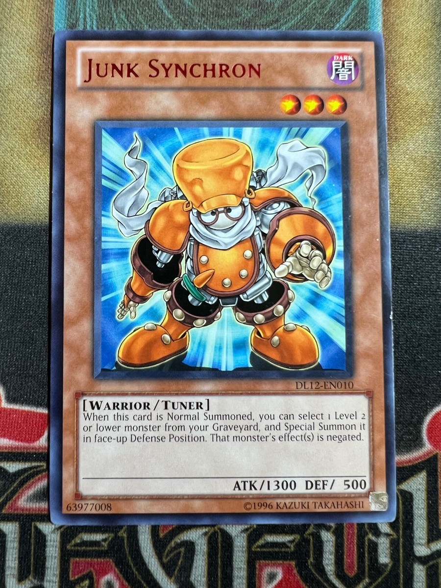 Yugioh Junk Synchron DL12-EN010 Duelist League Rare Red NM