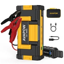 🔥🔥 New!  AVAPOW W68 Car Jump Starter 6000A Power Pack -Authorized Reseller🔥🔥