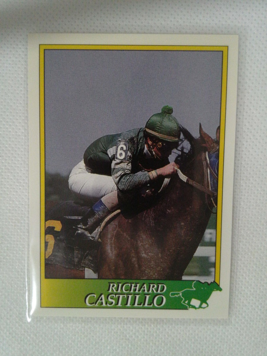 Richard Castillo trading card (Horse Racing) 1993 Jockey Star #74