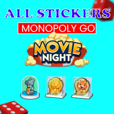 Monopoly Go   1 - 5  Movie Night  |  Instant Delivery  24/7 