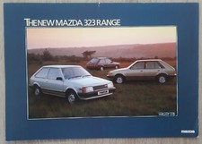 Mazda 323 Range Brochure / Leaflet 1980 - 1100 1300 1500 GT