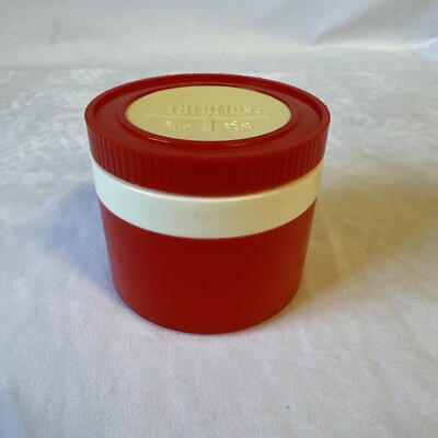 Thermos Division King Seely Insulated Jar Model 1155-3 Red Vintage