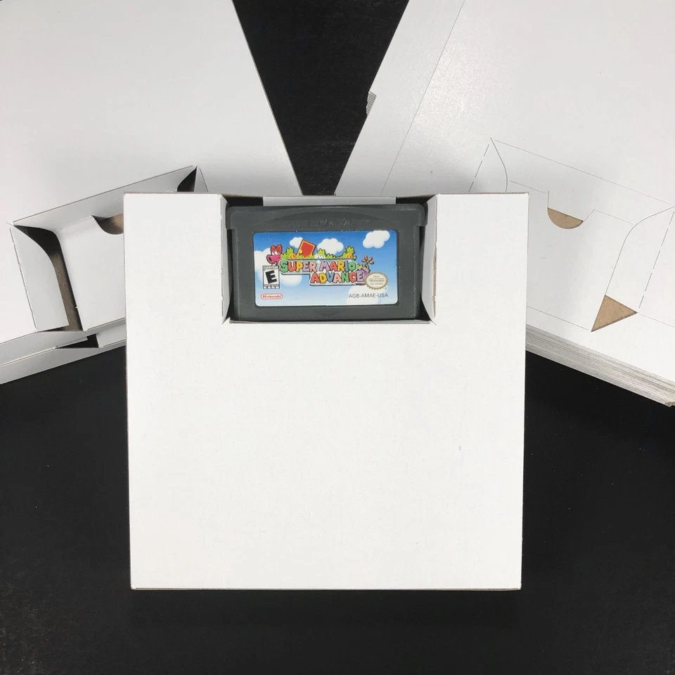 50 Game Boy ADVANCE Cardboard Tray Insert Inlay - Gameboy Advanced GBA - Image 2 of 4