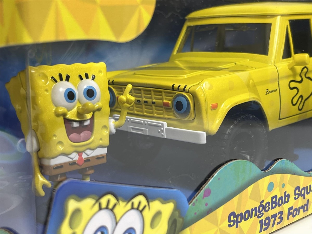 Spongebob Squarepants Figure 1973 Ford Bronco 1:24 Scale