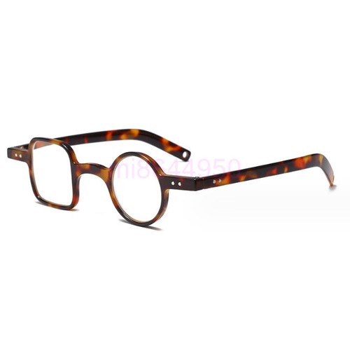 Unisex Vintage One Square One Round Glasses Frame Unique Eyewear Eyeglasses NEW - Picture 10 of 14