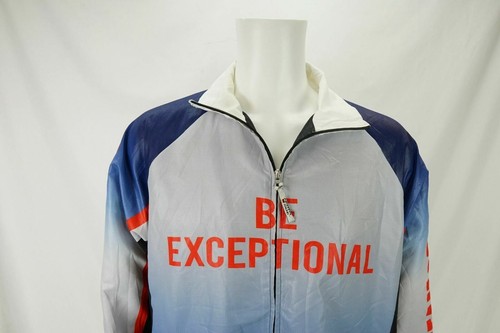 Hawk Racing World Teams Sports Men's Zip-Up Jacket Blue XL | eBay
