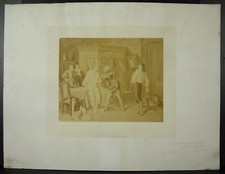 Bingham Photo Signed 1877 Jeanne Rongier (1852-1900) Harpignies Was Senard