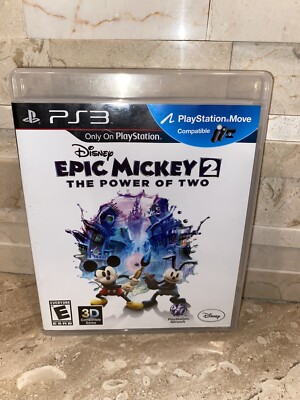 PS3 EPIC MICKEY 2 THE POWER OF TWO