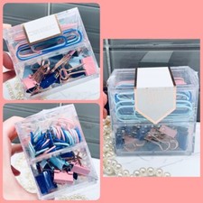 JUMBO PAPER CLIPS/BOOKMARKS / BINDERS SET