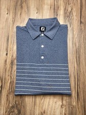 FootJoy Golf Men  s Blue moisture wicking polo Shirt mens size XL