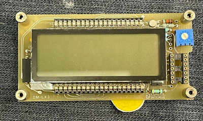 DATEL 7265 DM-XXXX(X)-1 DISPLAY PCB CIRCUIT BOARD OAL 4''