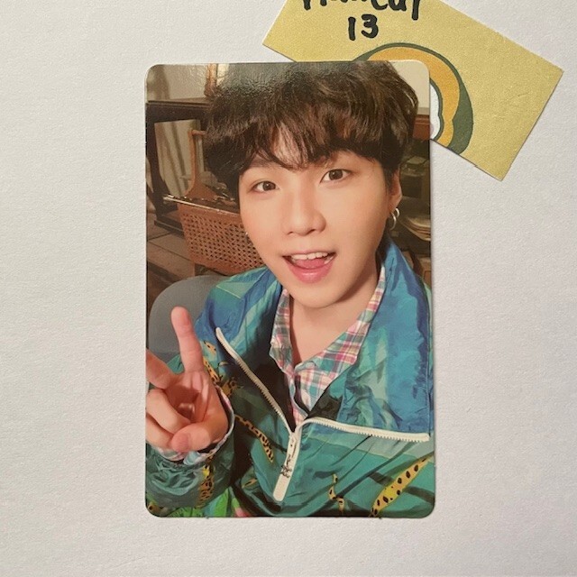 BTS SUGA DECO KIT official random photo card photocard only | eBay