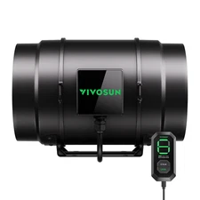 VIVOSUN AeroZesh G8 8-inch  725 CFM Inline Duct Fan with E12 Speed Controller