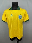 BRAZIL 1985 1990 CARECA HOME SHIRT JERSEY FOOTBALL SOCCER TOPPER MEN SIZE L