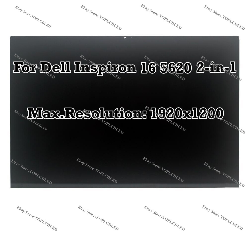 16.0"" Dell Inspiron 16 Pro 5620 FHD IPS LCD Screen Touch Panel Display Assembly