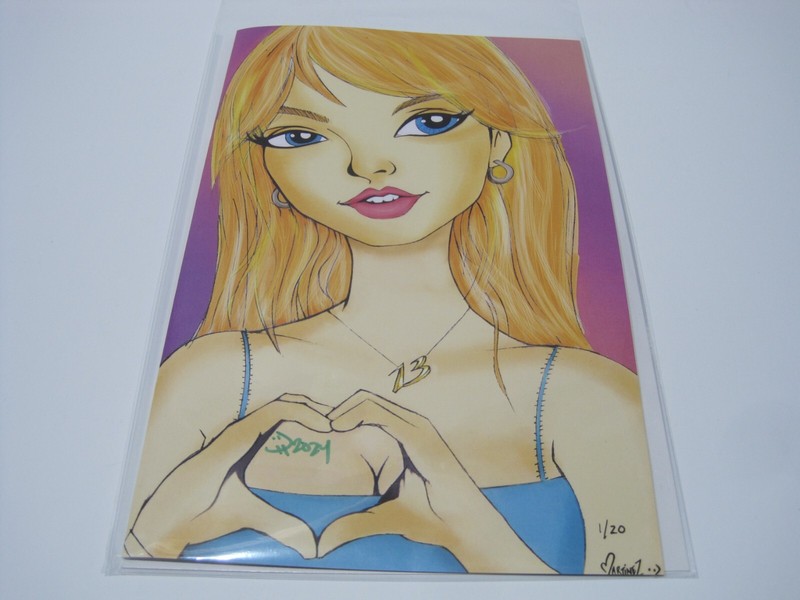 Exclusive Virgin Taylor Swift #1 comic! #1 of 20! GREEN