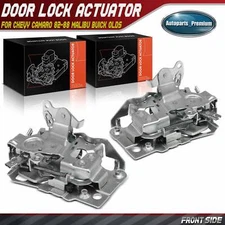 2Pcs Front Door Lock Actuator for Chevy Camaro 1982-1988 Malibu Buick GMC Olds