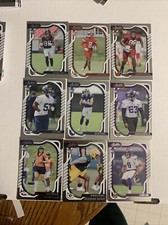 9 Lot 2022 Absolute Football  Rookies
