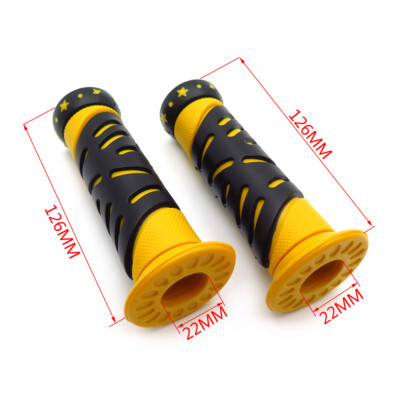 Comfort Gel Hand Grips Yellow 22mm 7/8