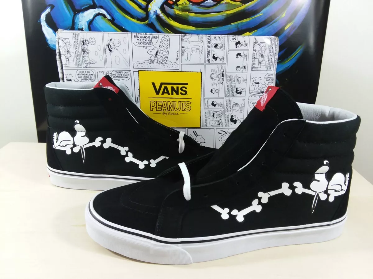 Vans sk8 hi reissue peanuts hotsell