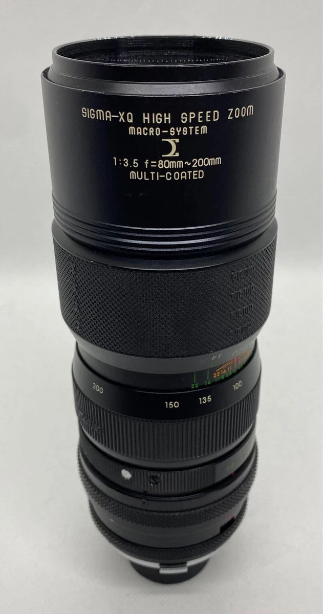 Sigma 80-200mm Focal Camera Lenses for sale | eBay