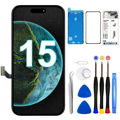 For iPhone 15 14 13 12 11 XR ASSEMBLY OLED LCD Touch Screen Replacement Display - Picture 34 of 37