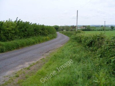 Foto 6x4 Kleine Straße nach Castlemartyr oder Midleton, Killurriga Townland Bal c2010