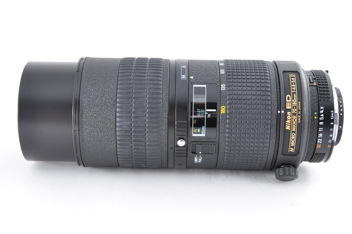 Nikon AF Micro NIKKOR 70-180mm f/4.5-5.6 D ED Zoom Lens from Nikon AF Micro NIKKOR 70-180mm f/4.5-5.6 D ED Zoom Lens from