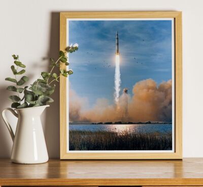 Apollo 8 Raketenstart: professionelles Foto 10''x8''