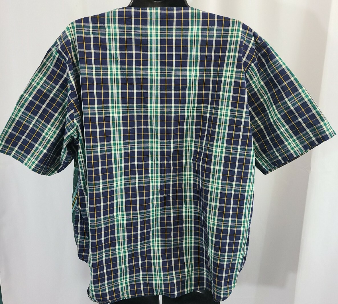 Vtg ESLEEP BOXER 80s 90s boxer pajama baseball style top shirt size M