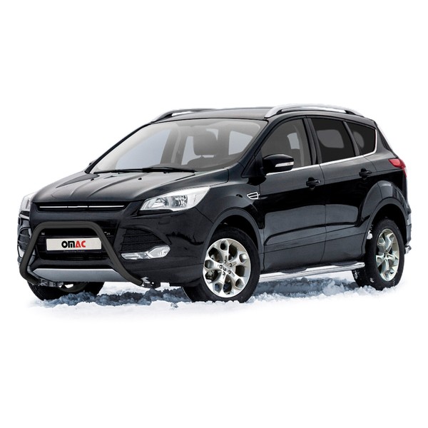 FrontbüGel FrontschutzbüGel FüR Ford Kuga II 2012-2017 Pre-Fl ABE Stahl Schwarz-image