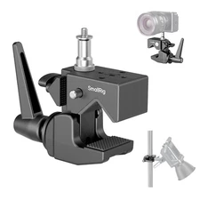 SmallRig Super Clamp Kit, Heavy Duty Max Load 33lb /15kg for Video Camera Light