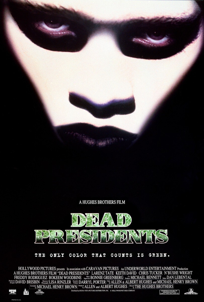 DEAD PRESIDENTS MOVIE POSTER 2 Sided ORIGINAL ROLLED 27x40 LARENZ