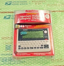 NEW Franklin SCD-1890 Speaking Collegiate Dictionary and Translator