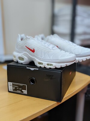 Nike Air Max Plus Tuned TN Supreme White/Red Brand New UK