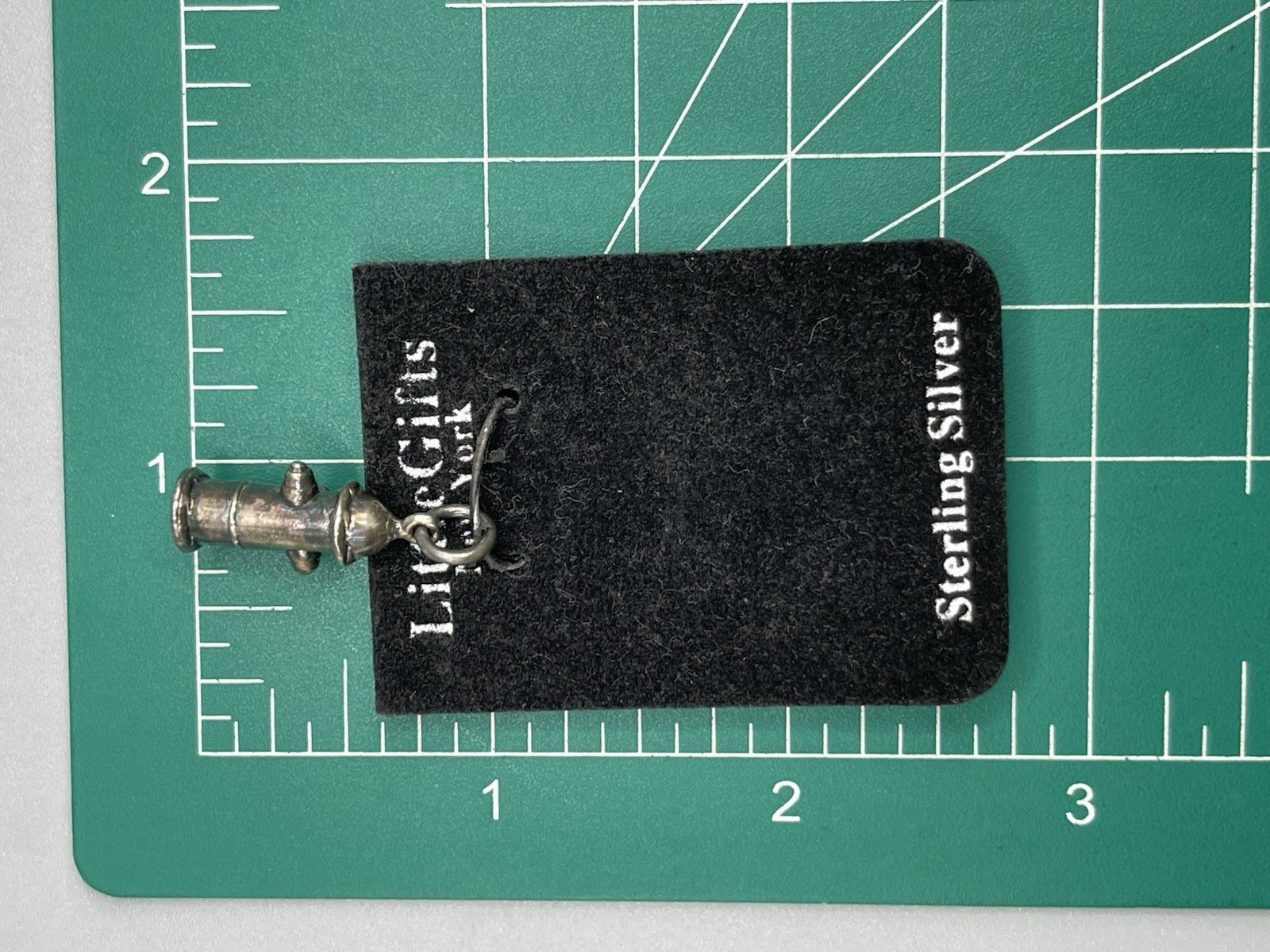 Vintage Sterling Silver Solid 3D Fire Hydrant Cha… - image 2