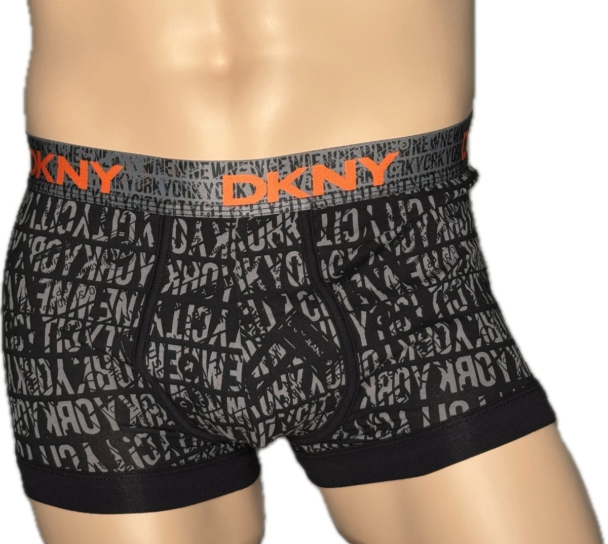 DKNY Boxer Uomo In Cotone: Confezione Da 3, Vita Elastica Microfibra, Rigati E Morbidi