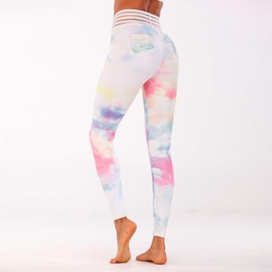 rainbow workout pants