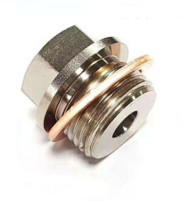 Sensor adapter fitting M18x1.5 to 1/8NPT oil water pressure temp