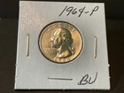 1964-P Washington Quarter, Silver BU #1