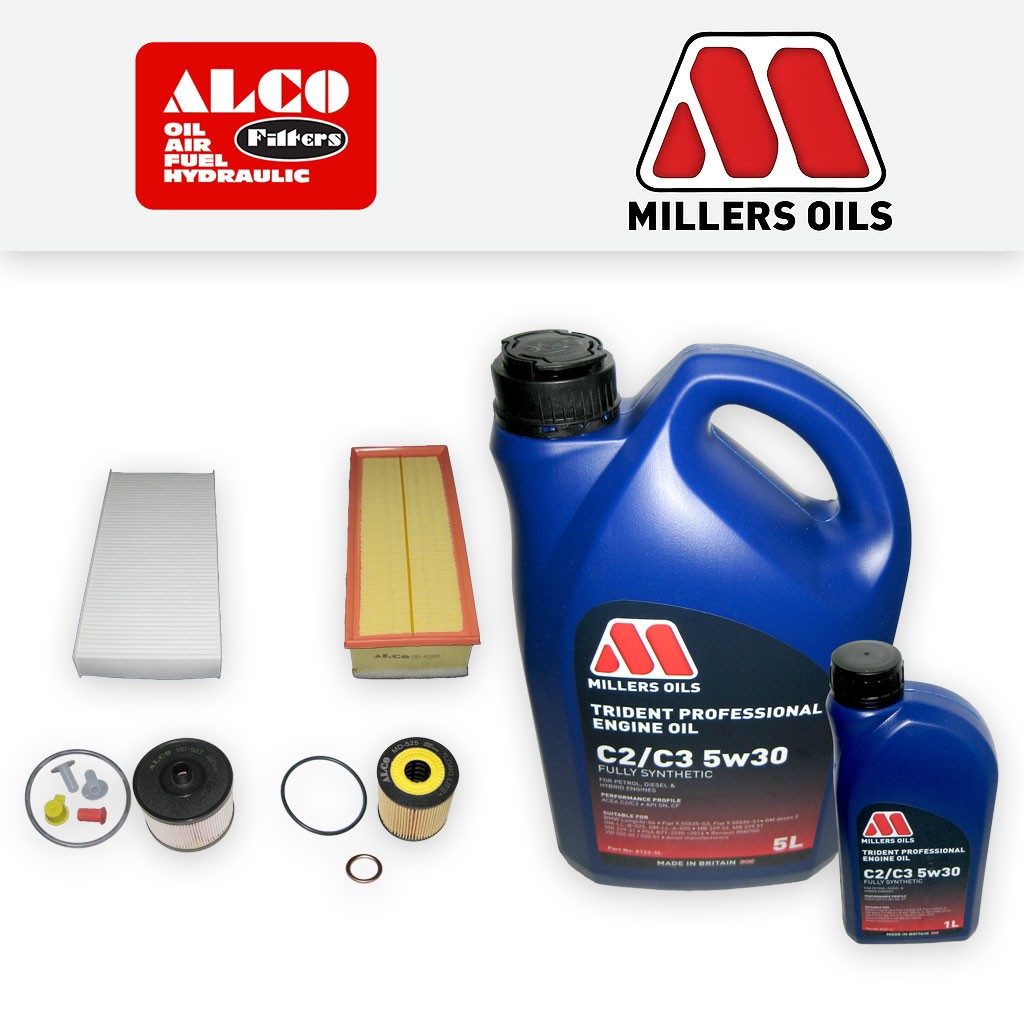 SERVICE KIT for PEUGEOT EXPERT 2L HDI OIL AIR FUEL CABIN FILTERS OIL (2007-2016)