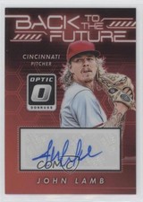 2017 Panini Donruss Optic Red Prizm 25/25 John Lamb #BFS-JL Auto nd3