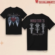 Meat of Love Vintage Tour 2025 Merch T-Shirt