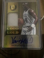 2015 Gold Standard Xavier McDaniel Game Worn Auto Jersey Panini /199 Celtics